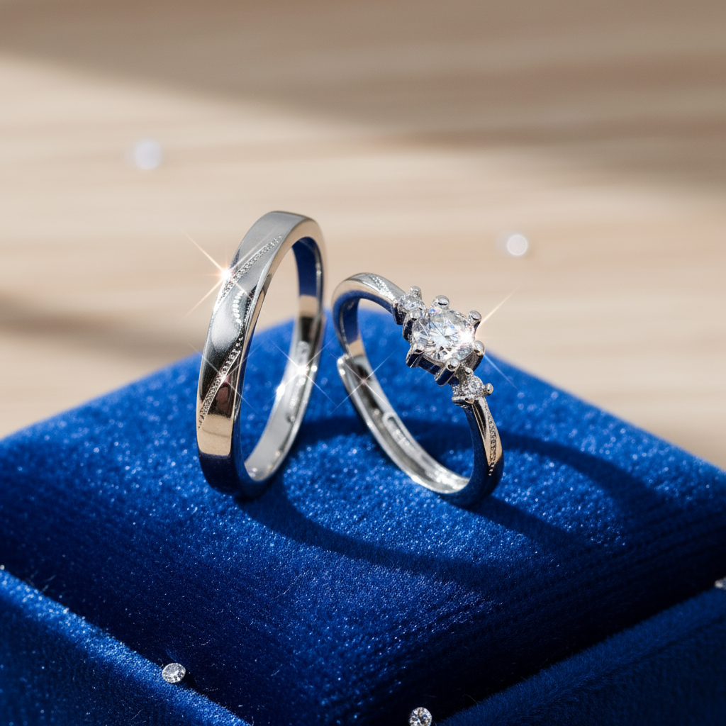 Cincin Couple Silver